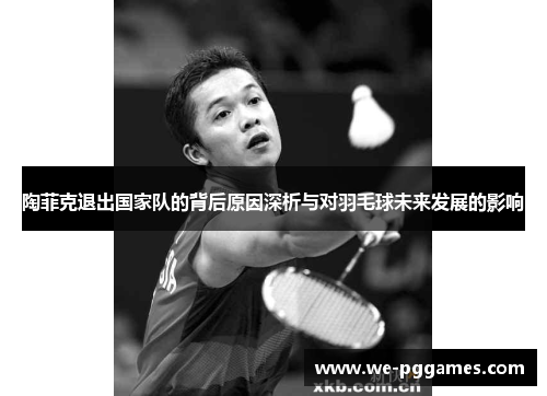 陶菲克退出国家队的背后原因深析与对羽毛球未来发展的影响